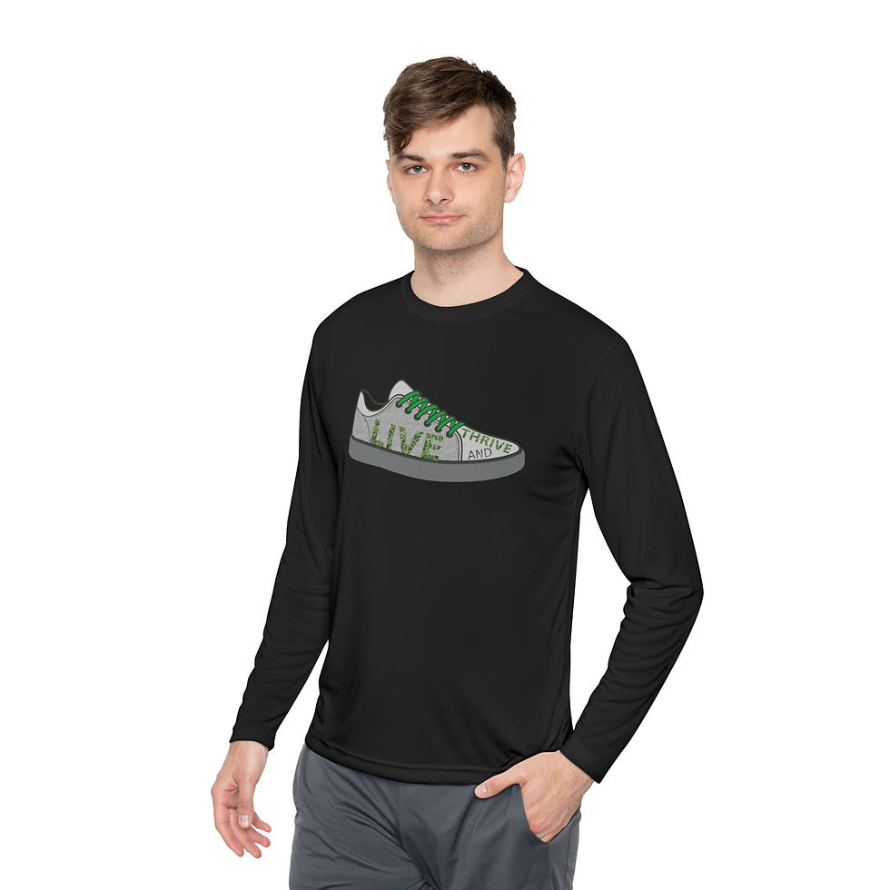 Thumbnail: Live and Thrive African Food Crisis Long sleeved, lightweight tee