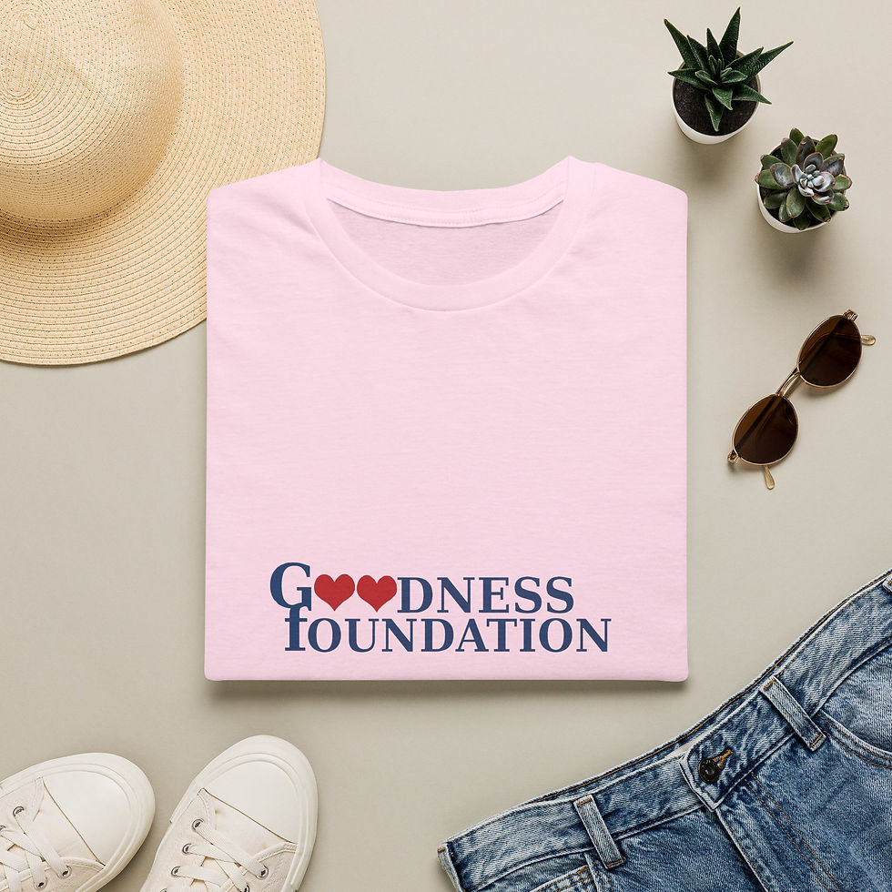 Thumbnail: Unisex Adult Goodness Foundation Lightweight Cotton T-Shirt
