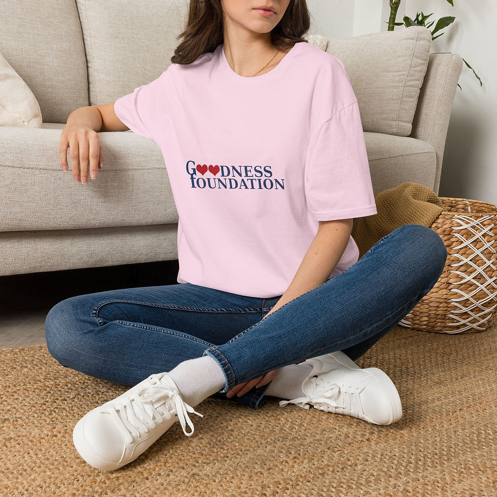 Thumbnail: Unisex Adult Goodness Foundation Lightweight Cotton T-Shirt