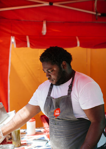 Carl - One of our amazing pizza chefs and (almost) longest WK team member 