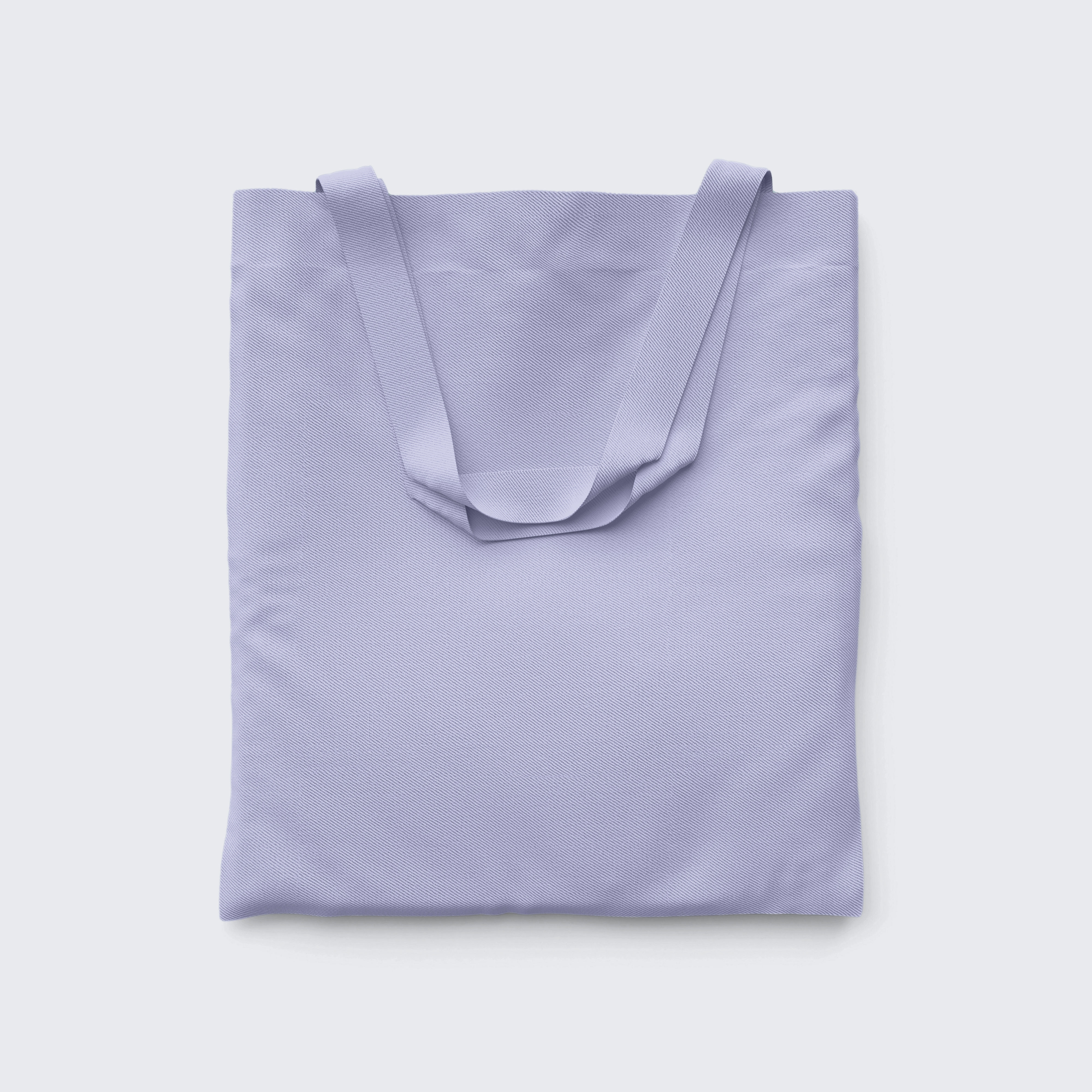 Purple tote bag