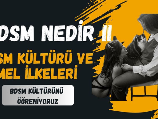 BDSM Nedir II ? BDSM Kültürü ve Temel İlkeleri
