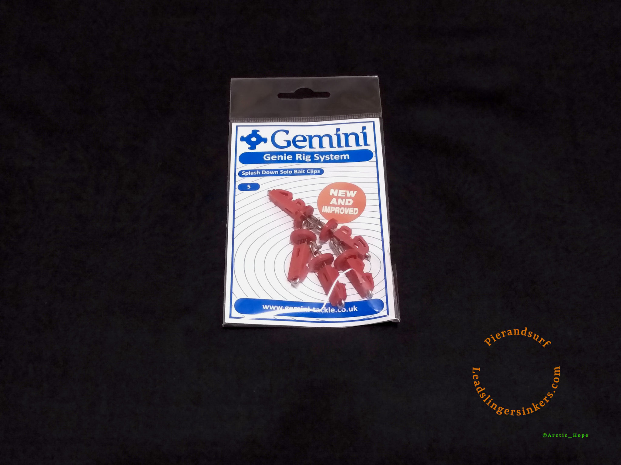 Red Gemini Splash Down Solo Bait Clips