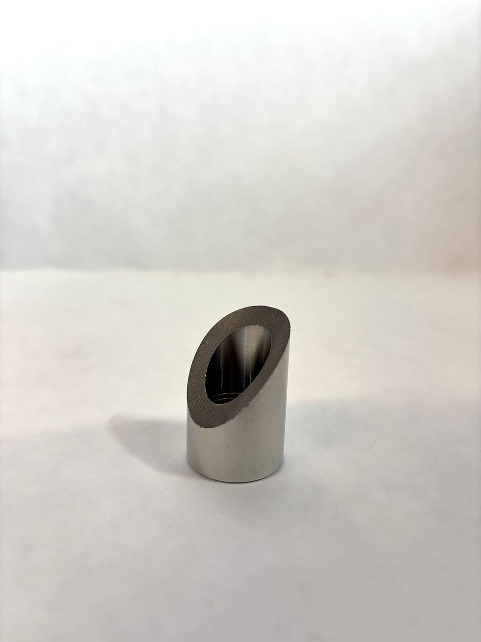 Thumbnail: Lambda moer M18 x 1.5 RVS ( 45° curved)