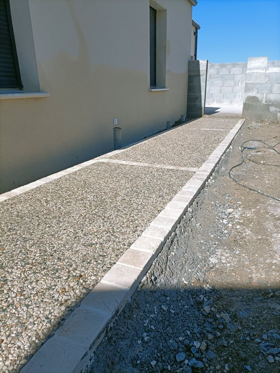 Création de trottoir Exterio