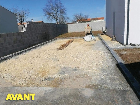 Création de parking Exterio