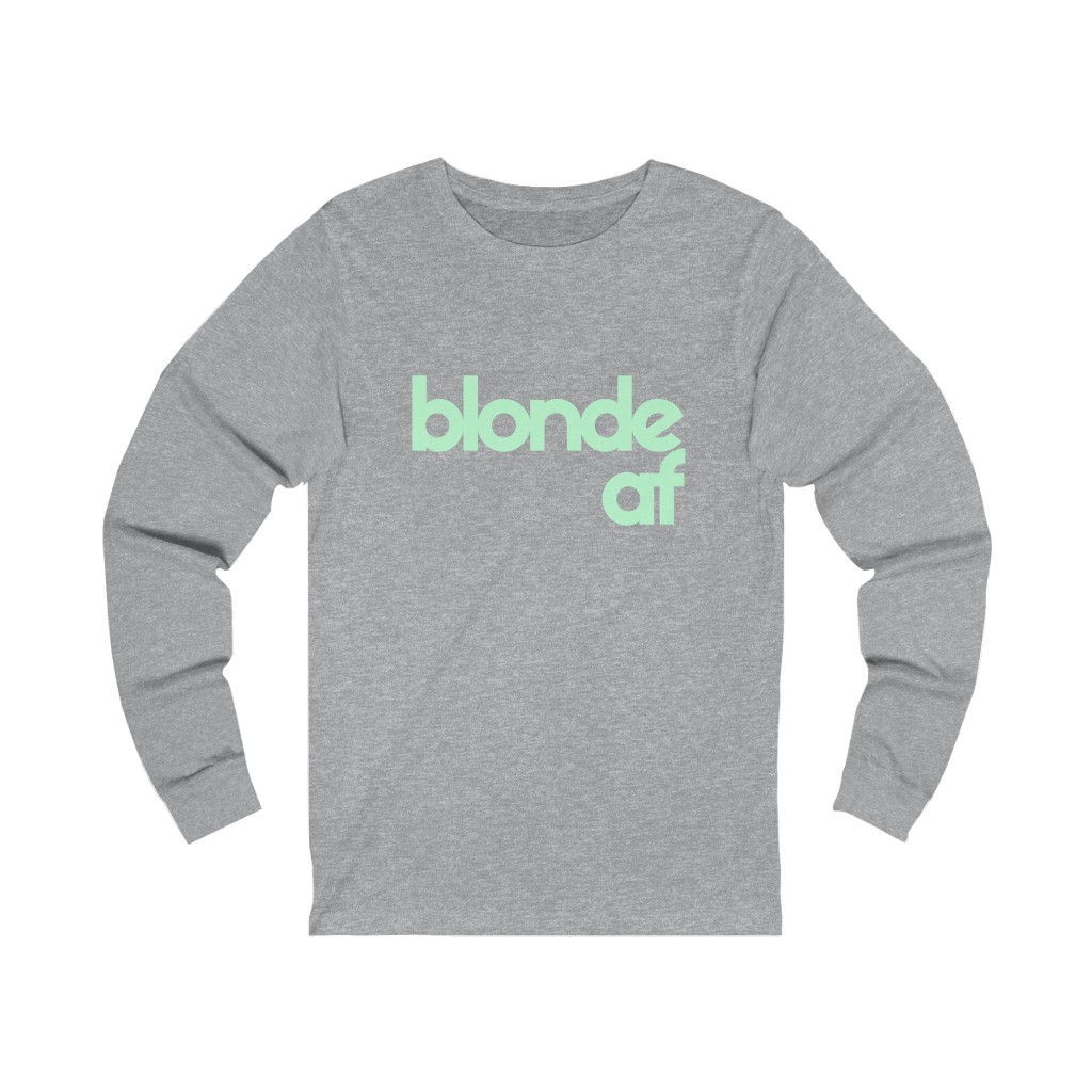 Blonde af Jersey Long Sleeve Tee