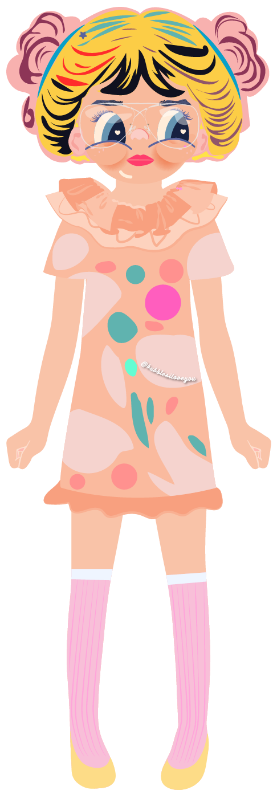 My name is Samantha and I am the creator /  illustrator behind Bubbles I Love You.  Originally conceived as a playful emoji f