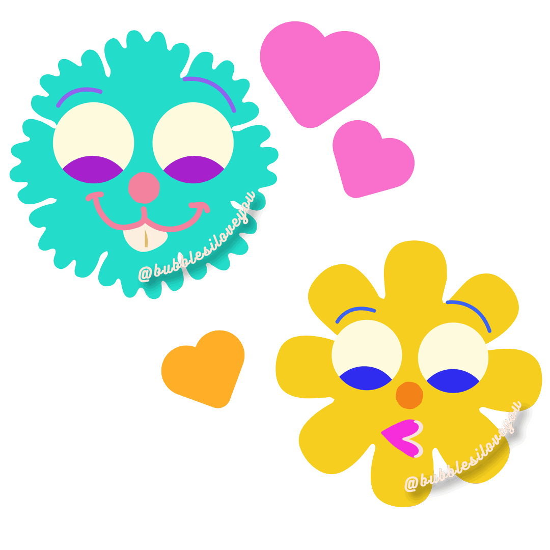 eye roll flower love valentines 