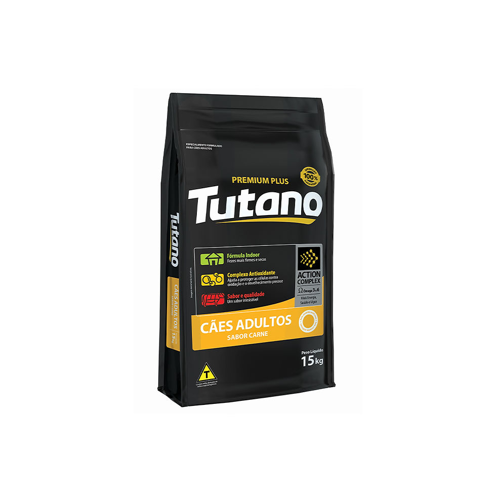 Ração Tutano para Cães Adultos de Porte Médio e Grande Sabor Carne