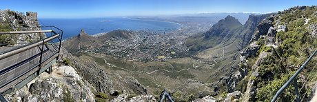 View of Cape Town from Table Mountain