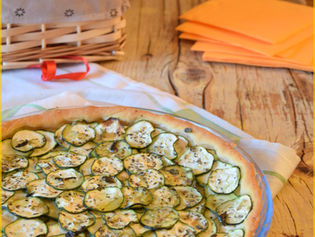 Crostata di zucchine