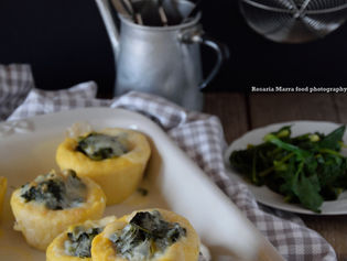 Cestini di polenta & taleggio
