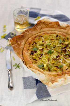 Sfogliata con ricotta e porri...arrivano le gite fuori porta...