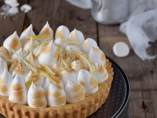 Crostata al limone & meringa