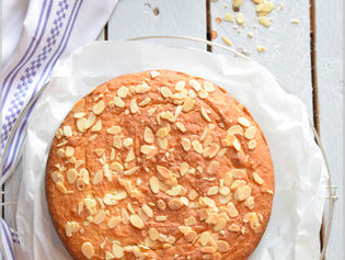 Torta Gluten Free, ricotta e mandorle