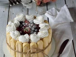 Torta Charlotte di Montersino