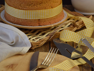 Chiffon cake alla barbabietola