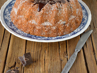 Ciambella integrale con patate dolci