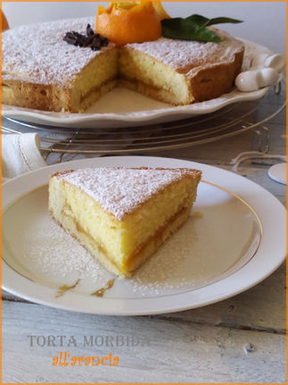 TORTA MORBIDA ALL’ARANCIA