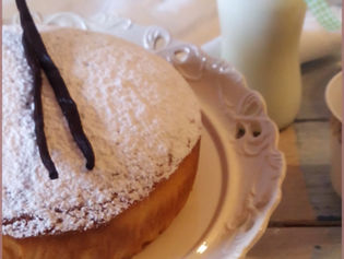 Hot-milk sponge cake