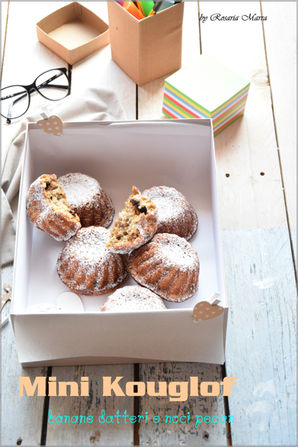 Kouglof: banane datteri e noci pecan