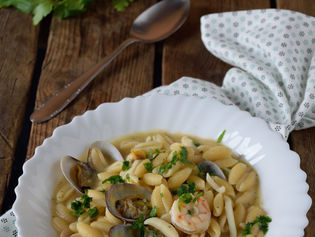 Cavatelli risottati ai frutti di mare