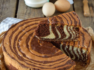 Torta zebrata