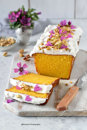 Plumcake alle carote e mandorle