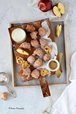 Frittelle di mele e uvetta...la festa di San Giuseppe