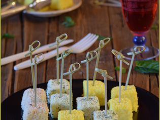 Quadrotti al parmigiano