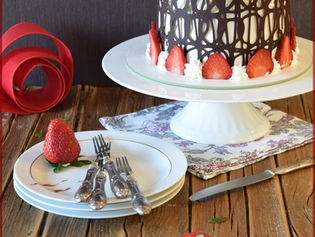 Torta al cioccolato e fior di latte