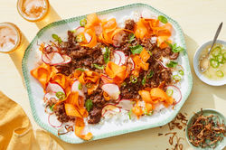 Vietnamese Beef with Pickled Veg