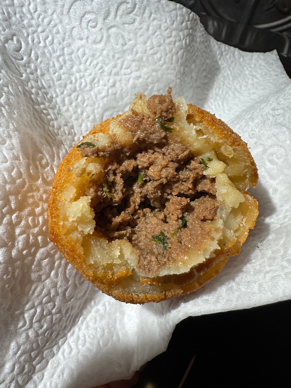 Thumbnail: Risole de carne frito-Big-Massa de mandioca