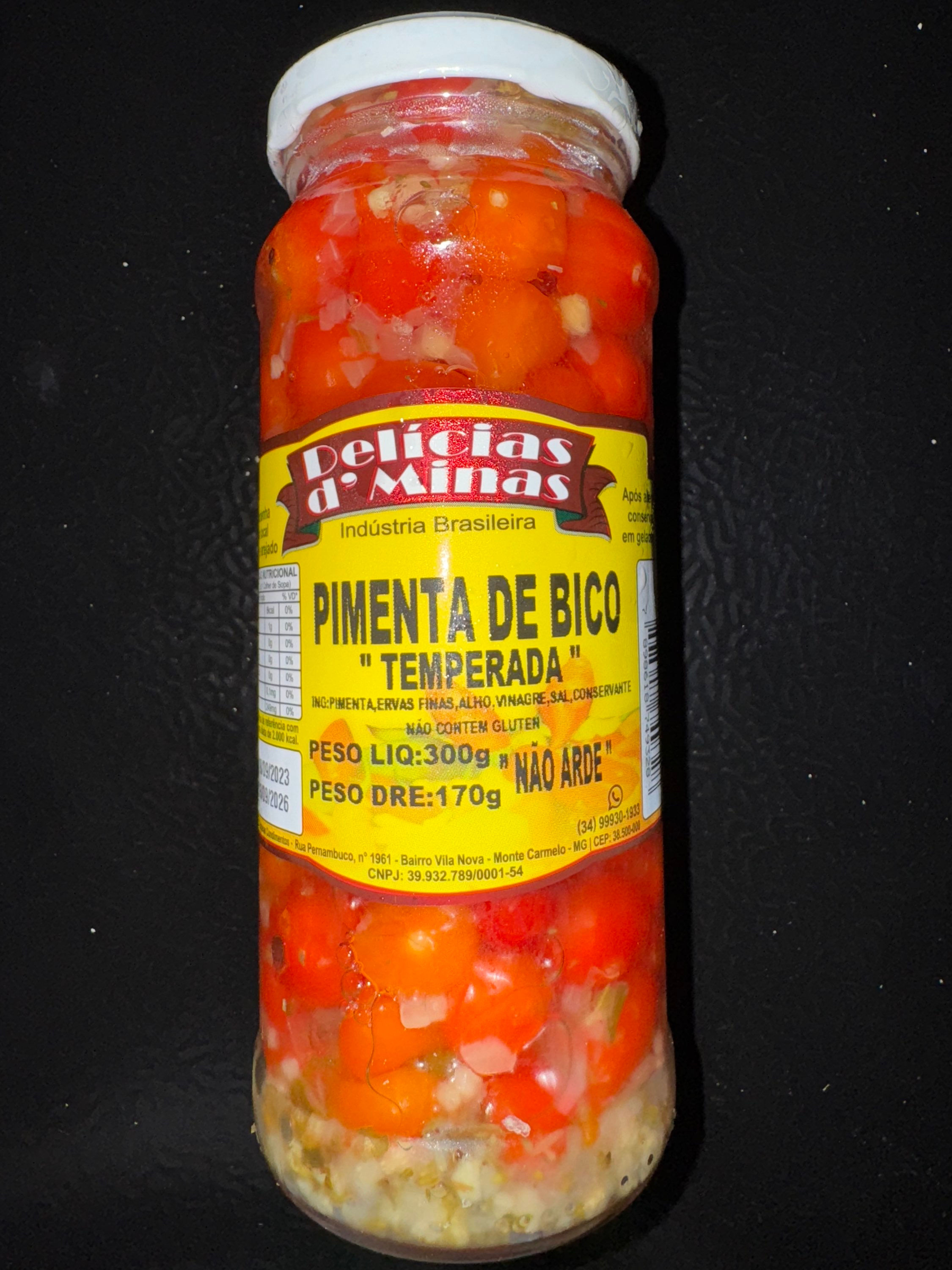 Pimenta biquinho  - 300gramas