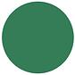 A color swatch of Chrome Oxide Green - a vibrant green shade of Ottosson brand Linseed Oil Paint
