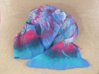 Nuno felted wrap