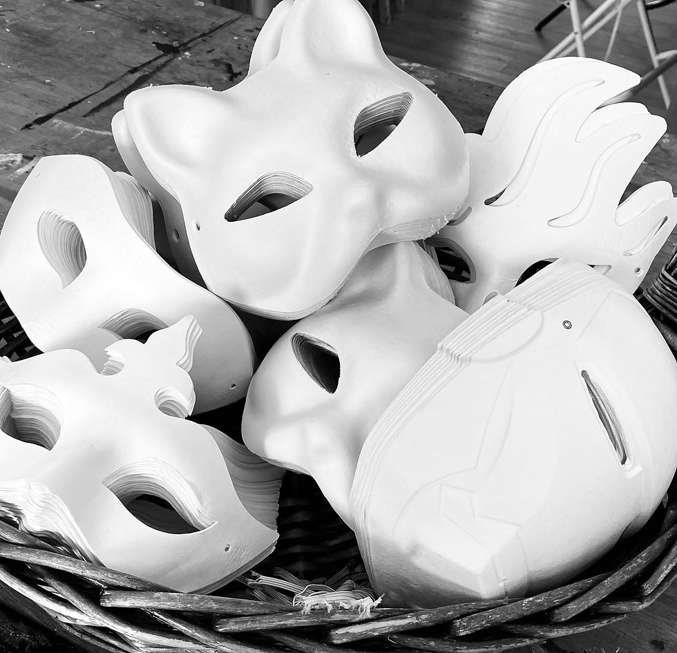 Spooky Halloween Mask Making - Kids aged 6-12