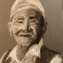 Portrait Artwork completed by student