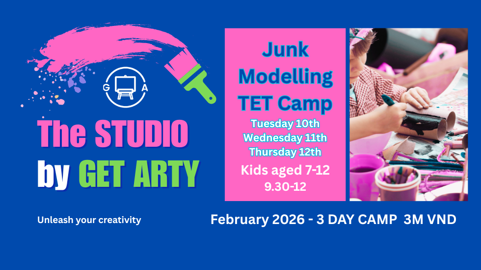 Junk Modelling with Get Arty - TET CAMP FOR KIDS