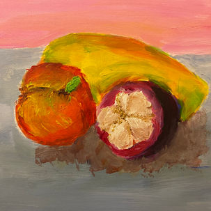 Still life study in Acrylic Paint