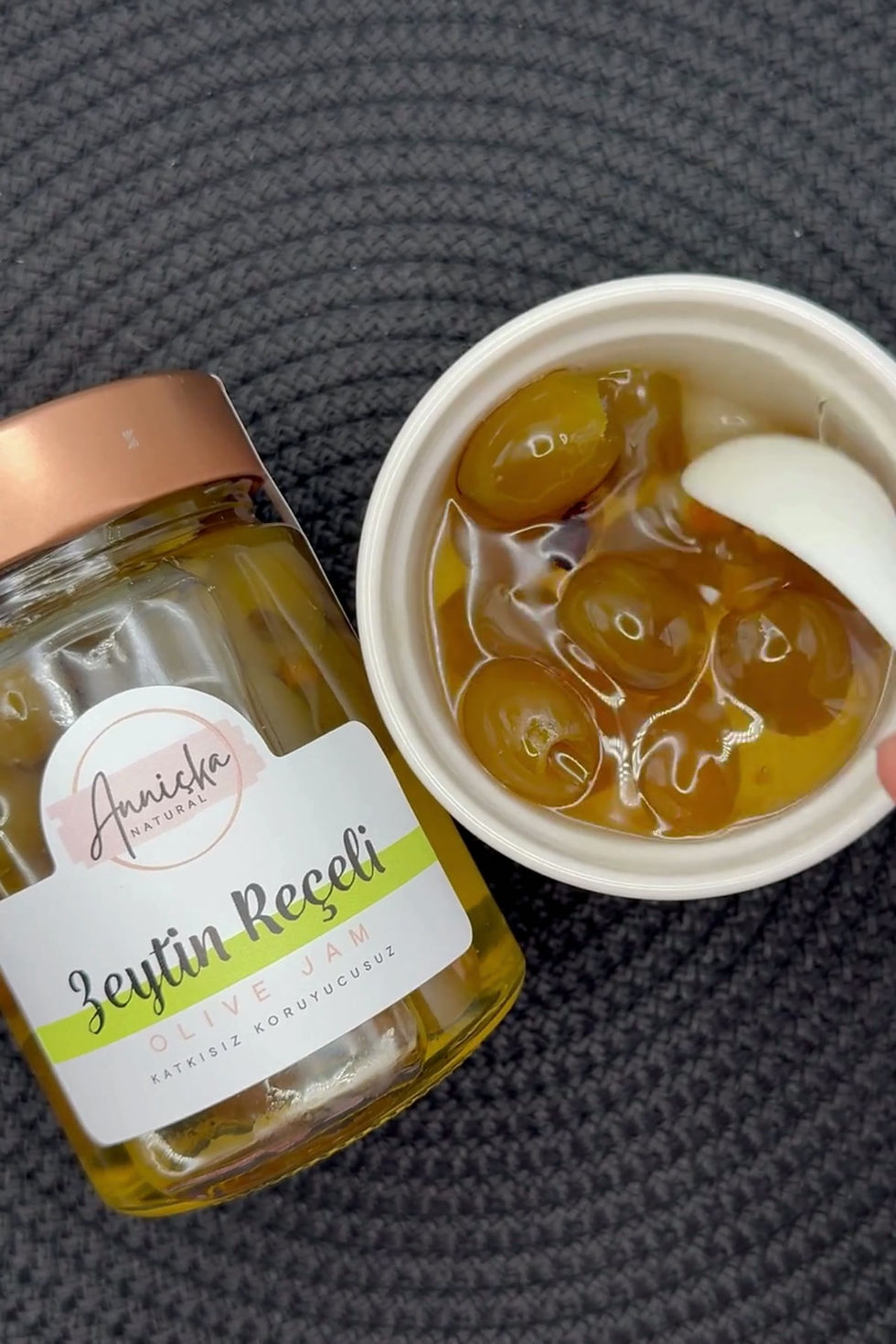 Küçük resim: Gurme Zeytin Reçeli 400 g - Ezine Geyikli'den Doğal ve Katkısız Lezzet