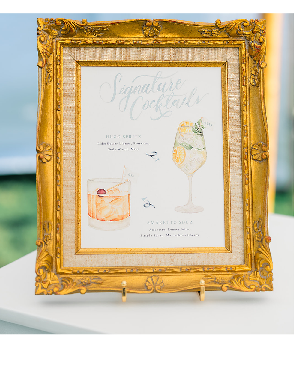 Thumbnail: Custom Signage, Stationery, Watercolors, and Crests