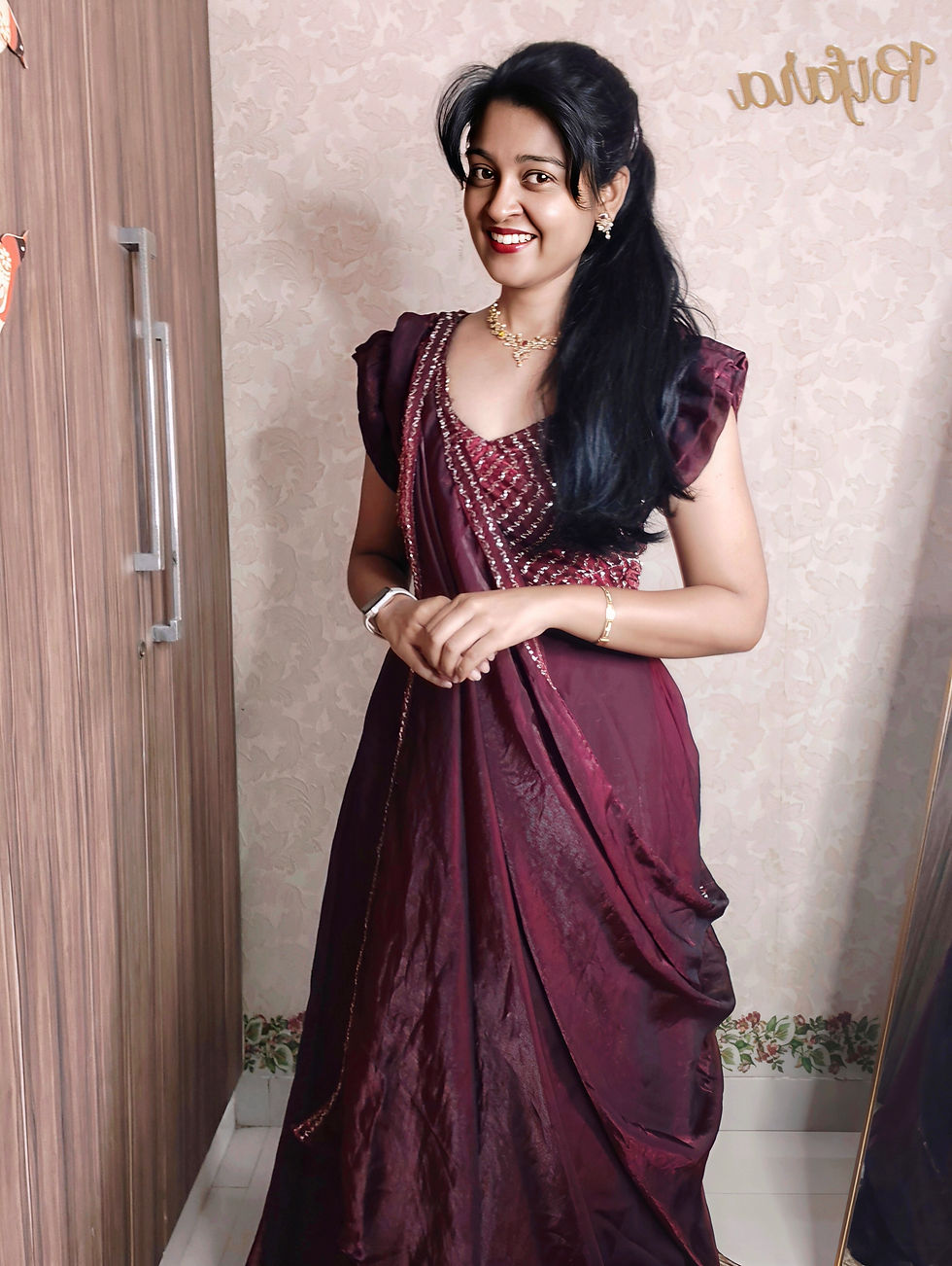 Thumbnail: Lehenga - Burgundy