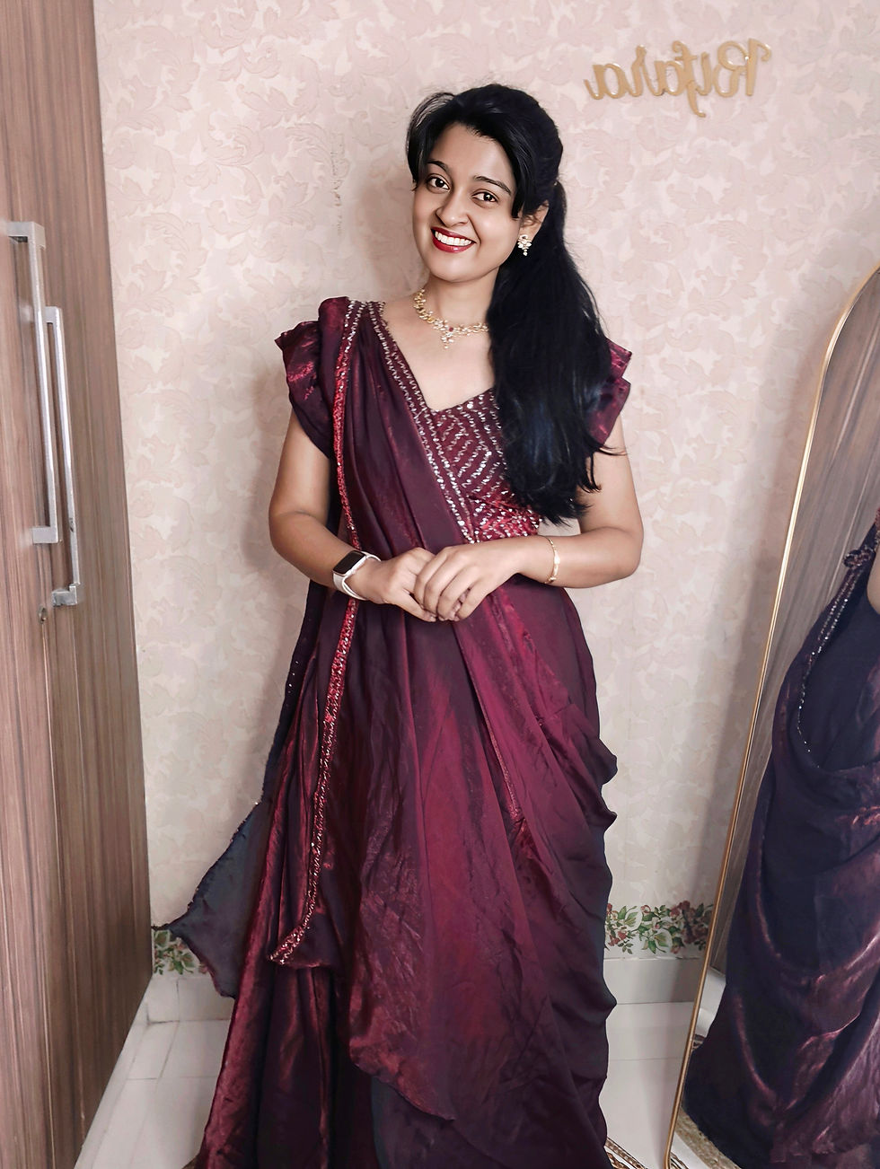 Thumbnail: Lehenga - Burgundy