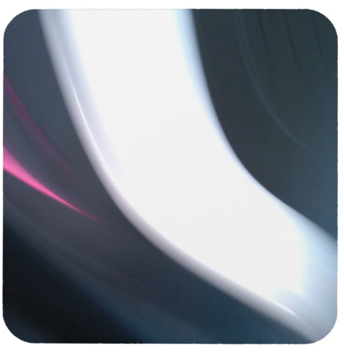 Streaks of Pink White and Gray