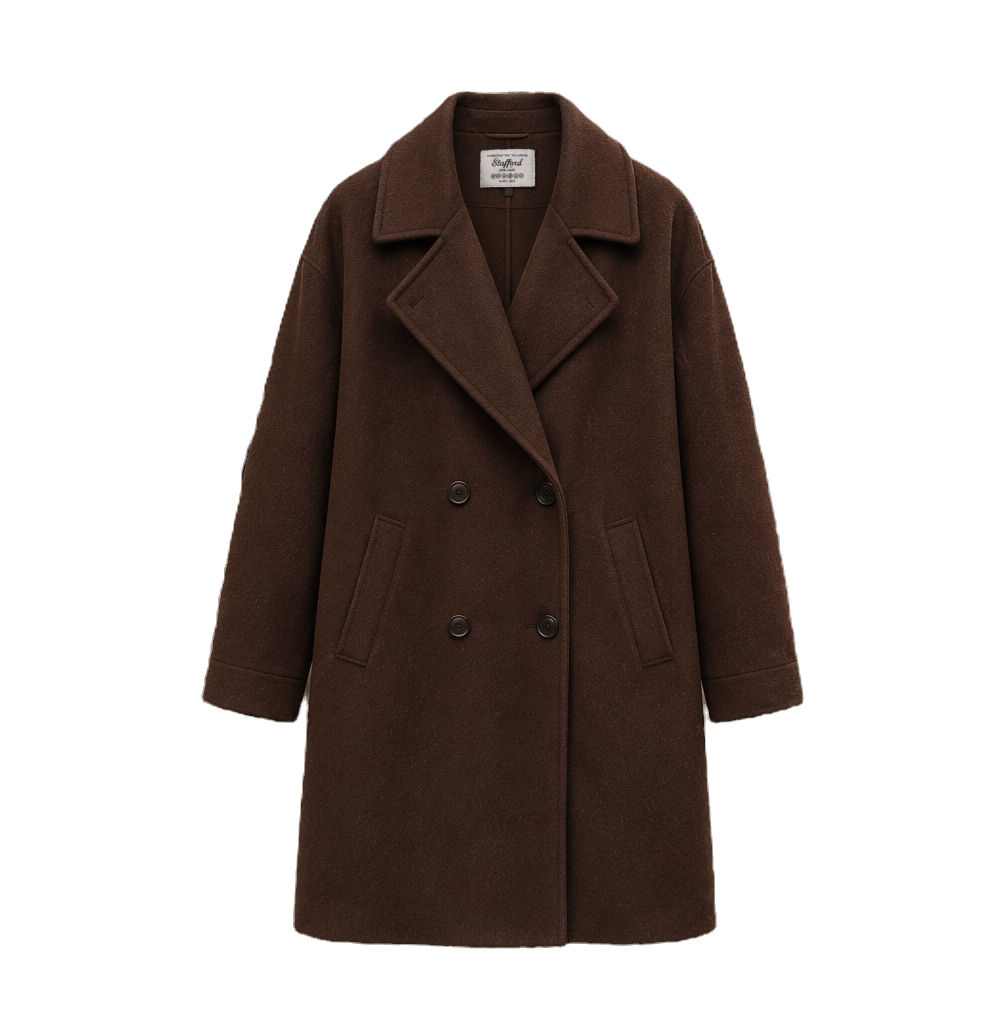 Damen Wollmantel London Breeze Stafford-Tailoring