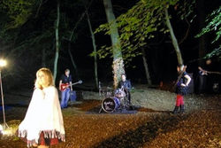 Hashell video shoot.