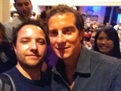 Me & Bear Grylls.