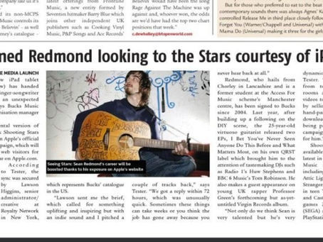As featured in Music Week press!